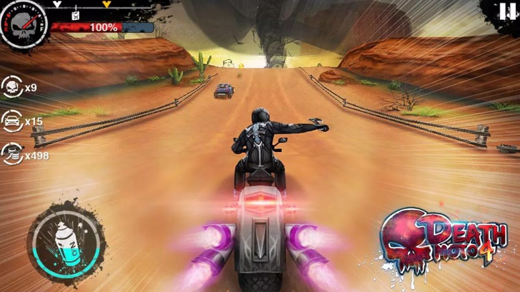 بازی موتور سواری Death Moto 4