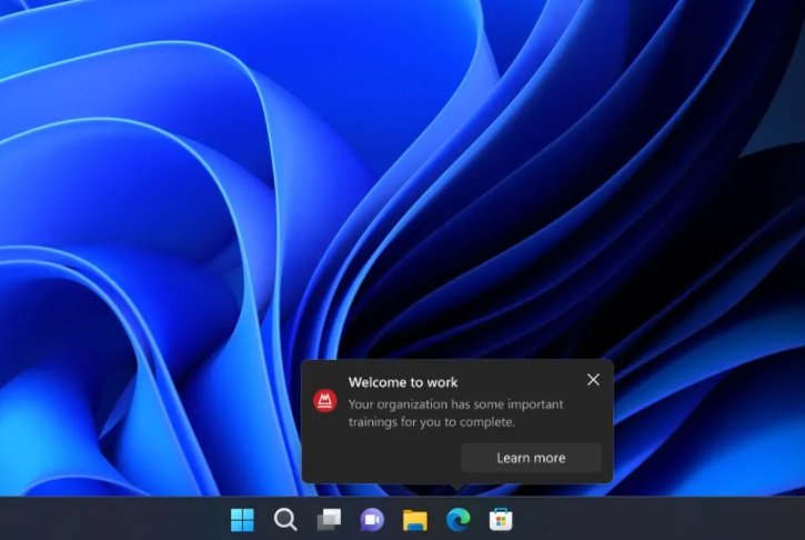 مایکروسافت ارسال پیام به کامپیوترهای ویندوز 11 را برای مدیران IT ممکن می‌کند