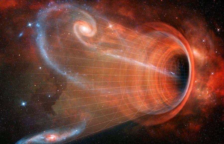 زمان و فضا در داخل سیاهچاله