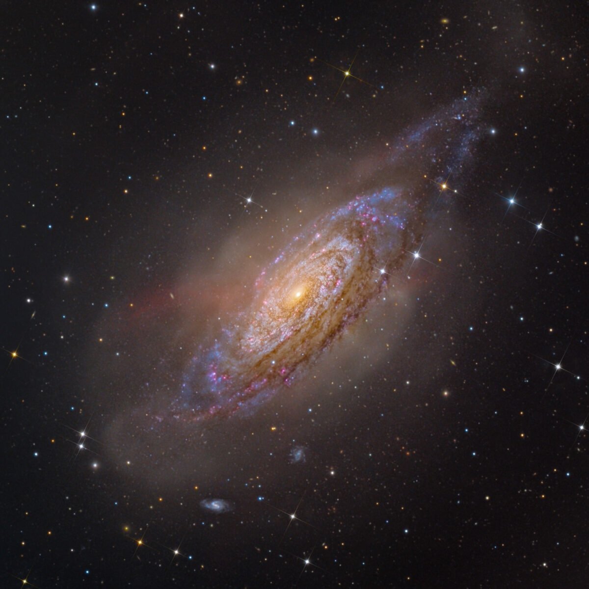 تصویر روز ناسا: حباب کهکشان NGC 3521