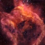 تصویر روز ناسا: گازها و ستاره‌های درخشان سحابی NGC 3572