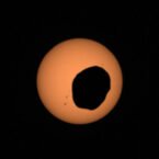 تصویر روز ناسا: خورشیدگرفتگی مریخی از دید مریخ‌نورد استقامت [تماشا کنید]