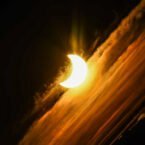 تصویر روز ناسا: خورشیدگرفتگی در آسمان پاتاگونیا