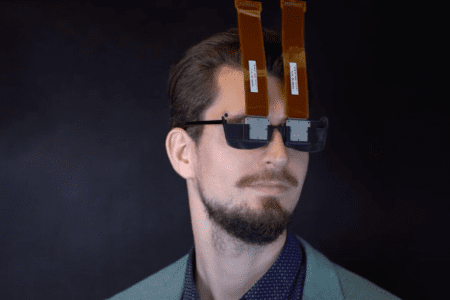 عینک واقعیت مجازی فوق‌العاده باریک انویدیا رقیب هدست‌های بزرگ می‌شود