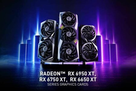 نسخه‌های سفارشی MSI از کارت‌های AMD Radeon RX 6950 XT / RX 6750 XT / RX 6650 XT در راه بازار