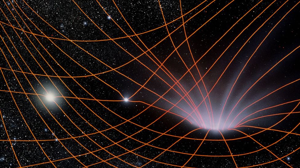 چه اتفاقی برای زمان و فضا در داخل یک سیاهچاله می‌افتد؟