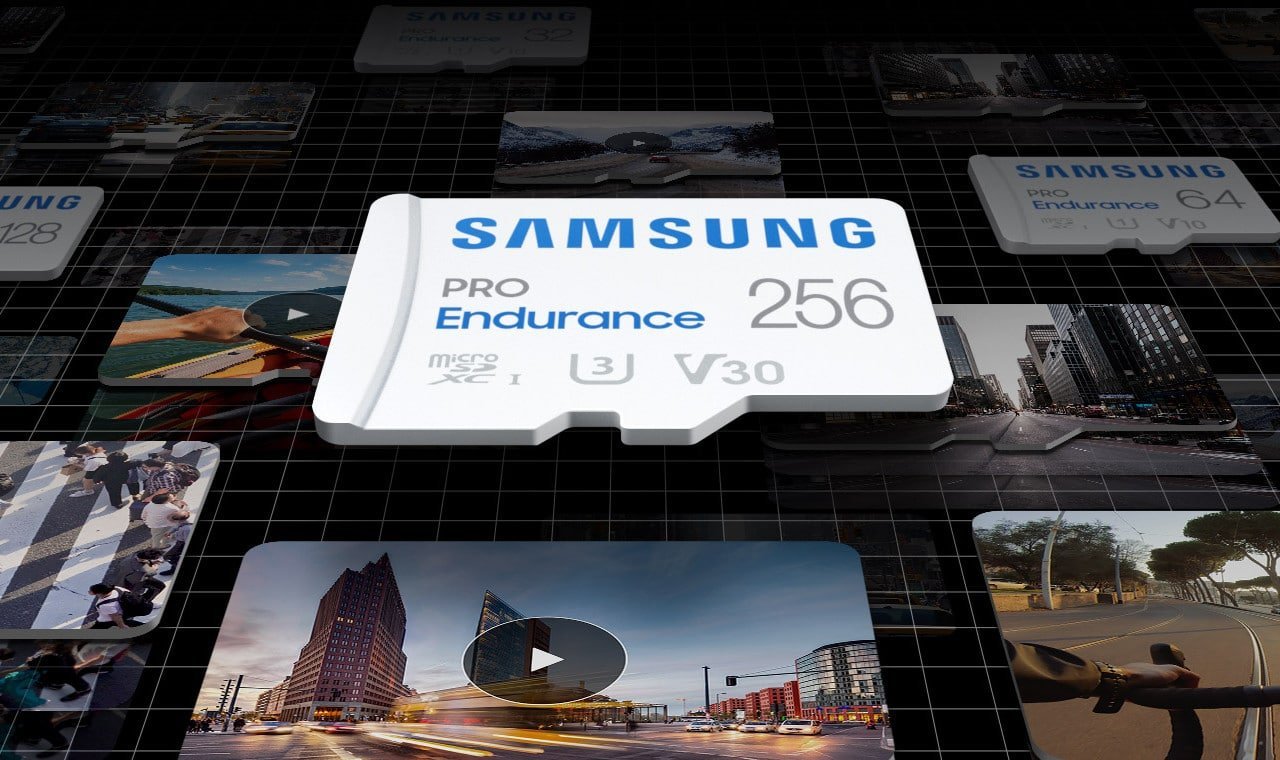 سامسونگ از کارت حافظه microSD بادوامی برای دوربین‌های امنیتی رونمایی کرد