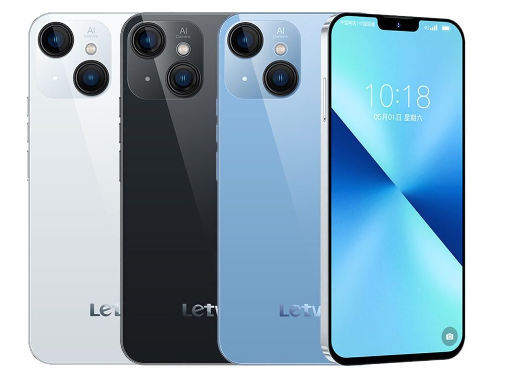 گوشی LeTV Y1 Pro معرفی شد؛ طراحی یکسان با آیفون 13 اما تنها 75 دلار