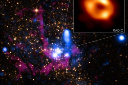 تصویر روز ناسا: دونات سیاهچاله مرکزی کهکشان راه شیری