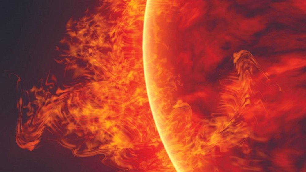 ویدئو ناسا از فوران شعله خورشیدی عظیم [ تماشا کنید]