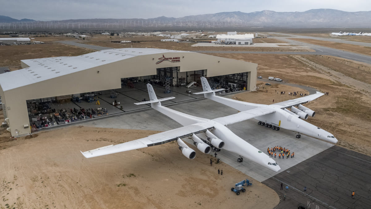بزرگترین هواپیمای دنیا در هفتمین پرواز آزمایشی موفق خود رکوردشکنی کرد [تماشا کنید]