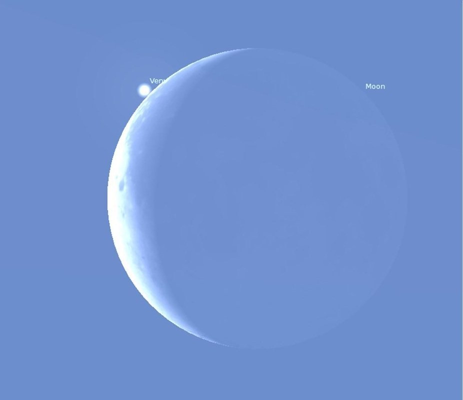 تصویر روز ناسا: قمر زمین سیاره زهره را ناپدید می‌کند!