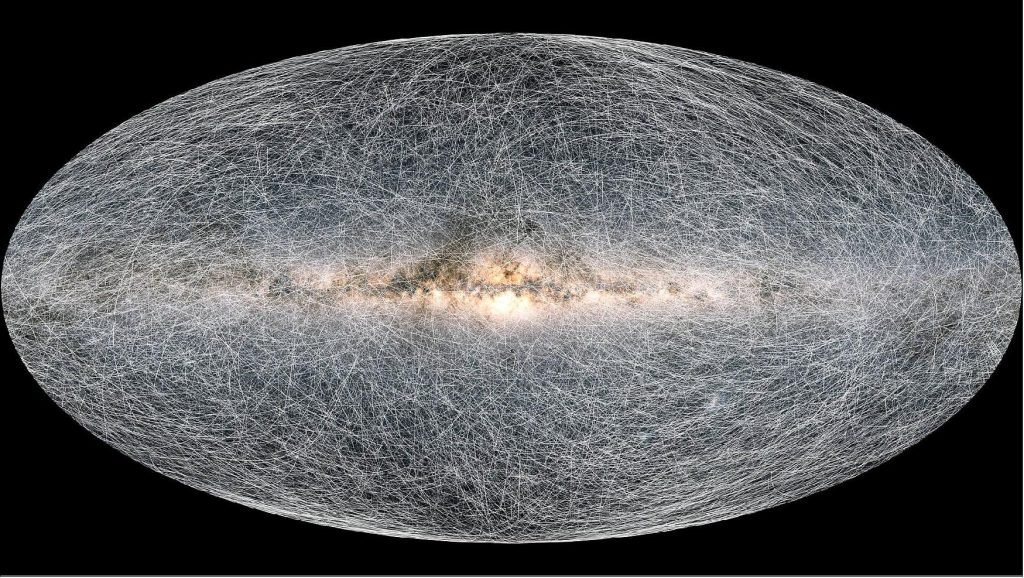 سازمان فضایی اروپا دقیق‌ترین داده‌های کهکشان راه شیری را توسط فضاپیمای گایا منتشر کرد