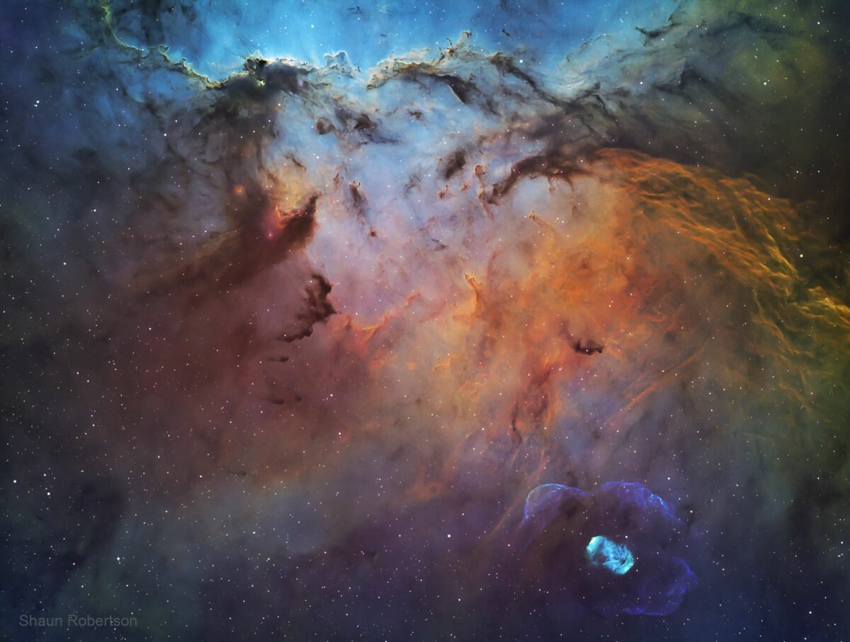 تصویر روز ناسا: اژدهای کیهانی سحابی آتشدان