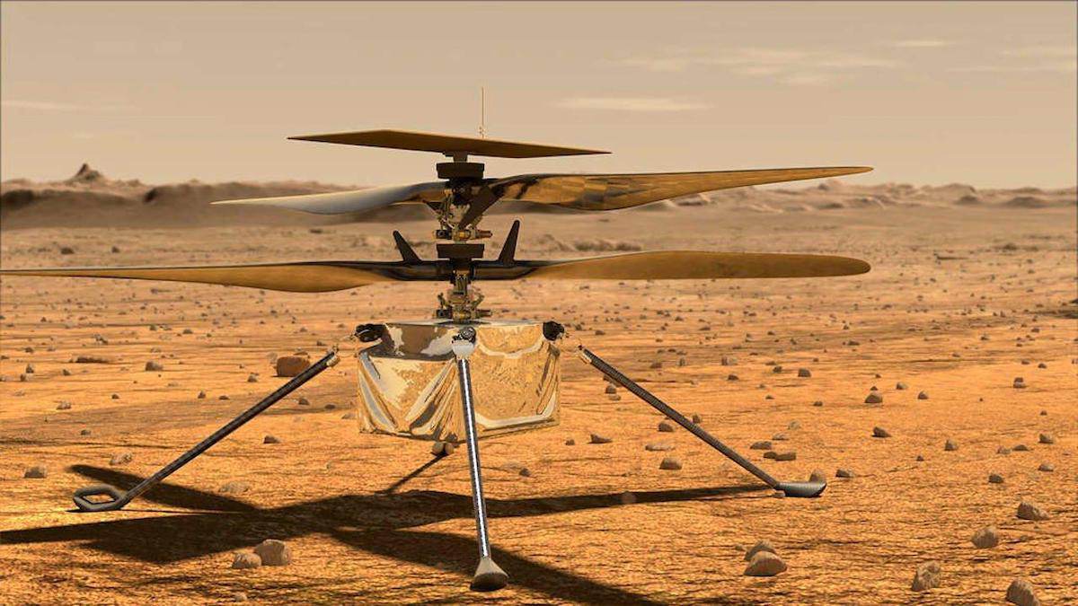هلیکوپتر نبوغ ناسا با یک مشکل فنی جدی در مریخ مواجه شد