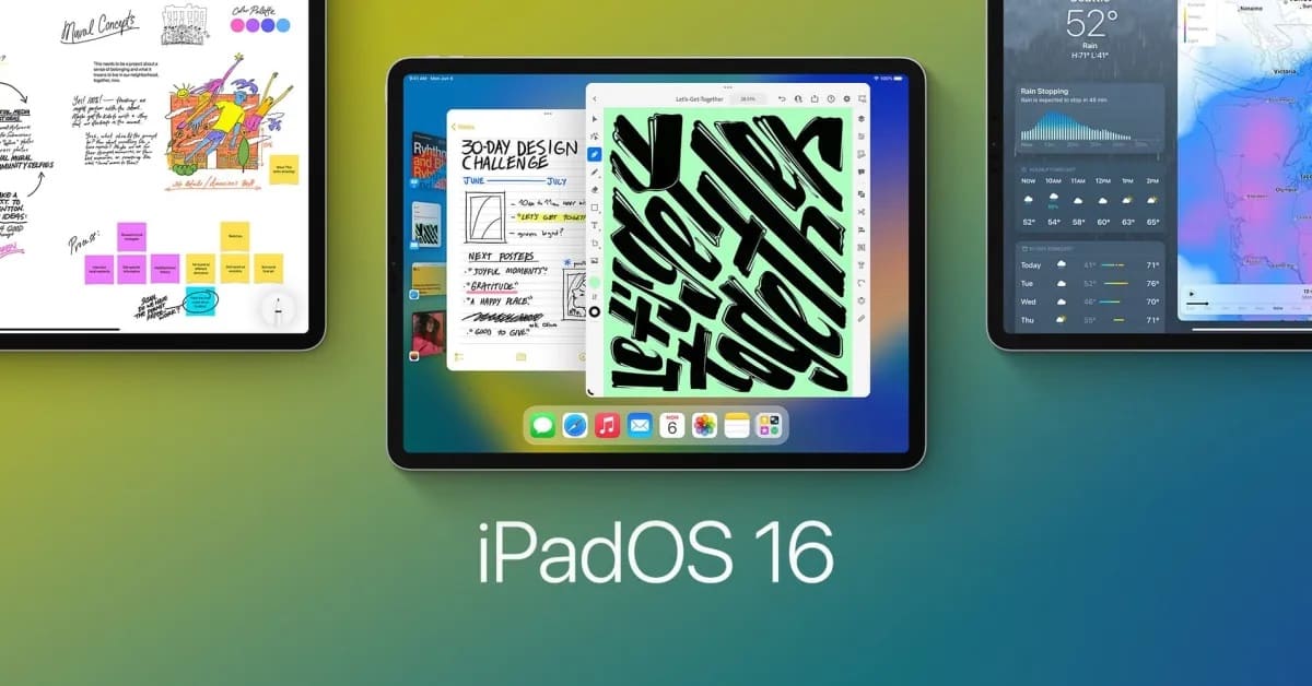 سیستم عامل iPadOS 16 استفاده از حافظه داخلی به عنوان رم مجازی را ممکن می‌کند