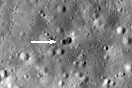 محل سقوط زباله‌های فضایی مرموز روی سطح ماه رویت شد