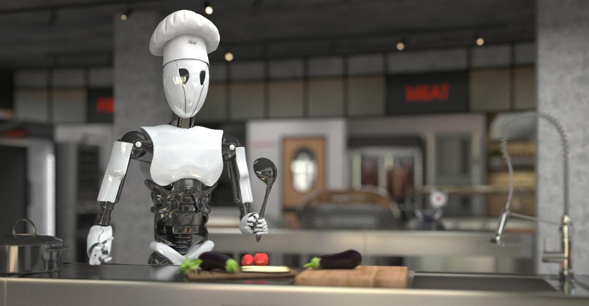 ربات آشپز