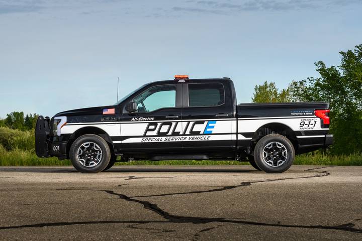 اخبارجدیدترین ماشین پلیس آمریکا؛ فورد F-150 برقی برای استفاده سازمانی