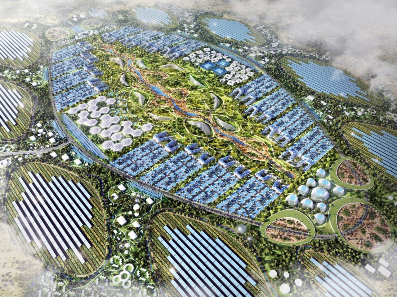 رونمایی از طرح شهر هوشمند جدید عربستان