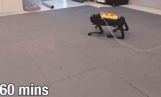 استفاده از الگوریتم یادگیری تقویتی در روبات‌ها