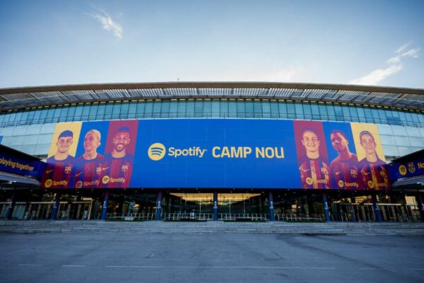 آغاز همکاری اسپاتیفای و باشگاه فوتبال بارسلونا؛ نام استادیوم نیوکمپ تغییر کرد