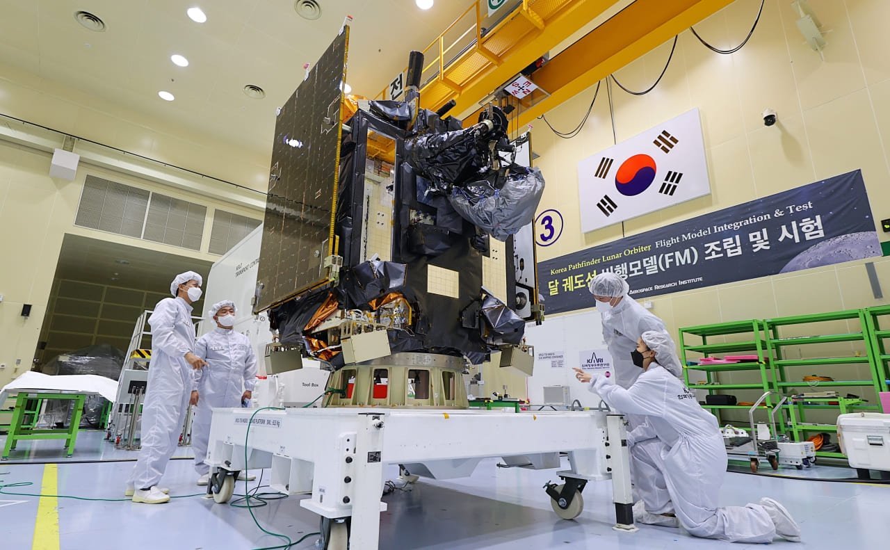 پرتاب اولین فضاپیمای قمری کره جنوبی به فضا