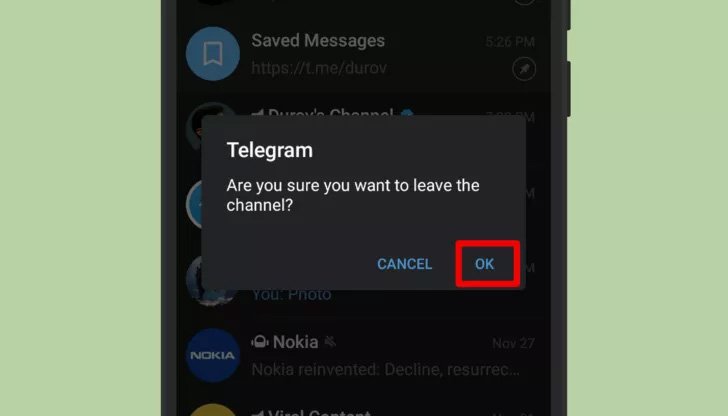 چگونه کانال‌های مخفی تلگرام را حذف کنیم؟