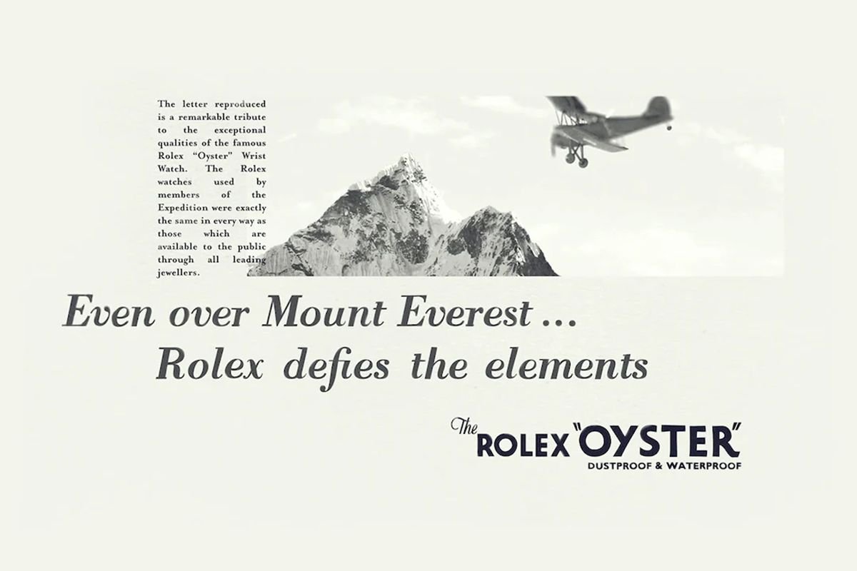 آزمایش ساعت رولکس در قله اورست