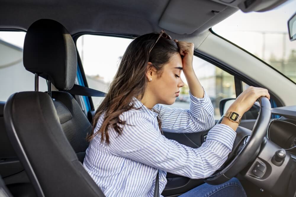 استرس قبل از رانندگی