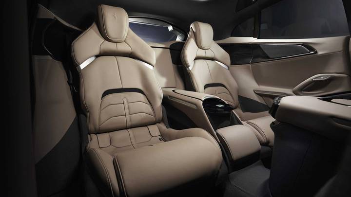 2024 ferrari purosangue interior rear seats 1 قطب آی تی