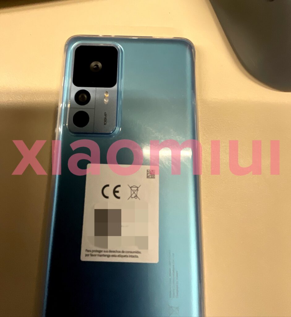 عرضه غیر رسمی Xiaomi 12T