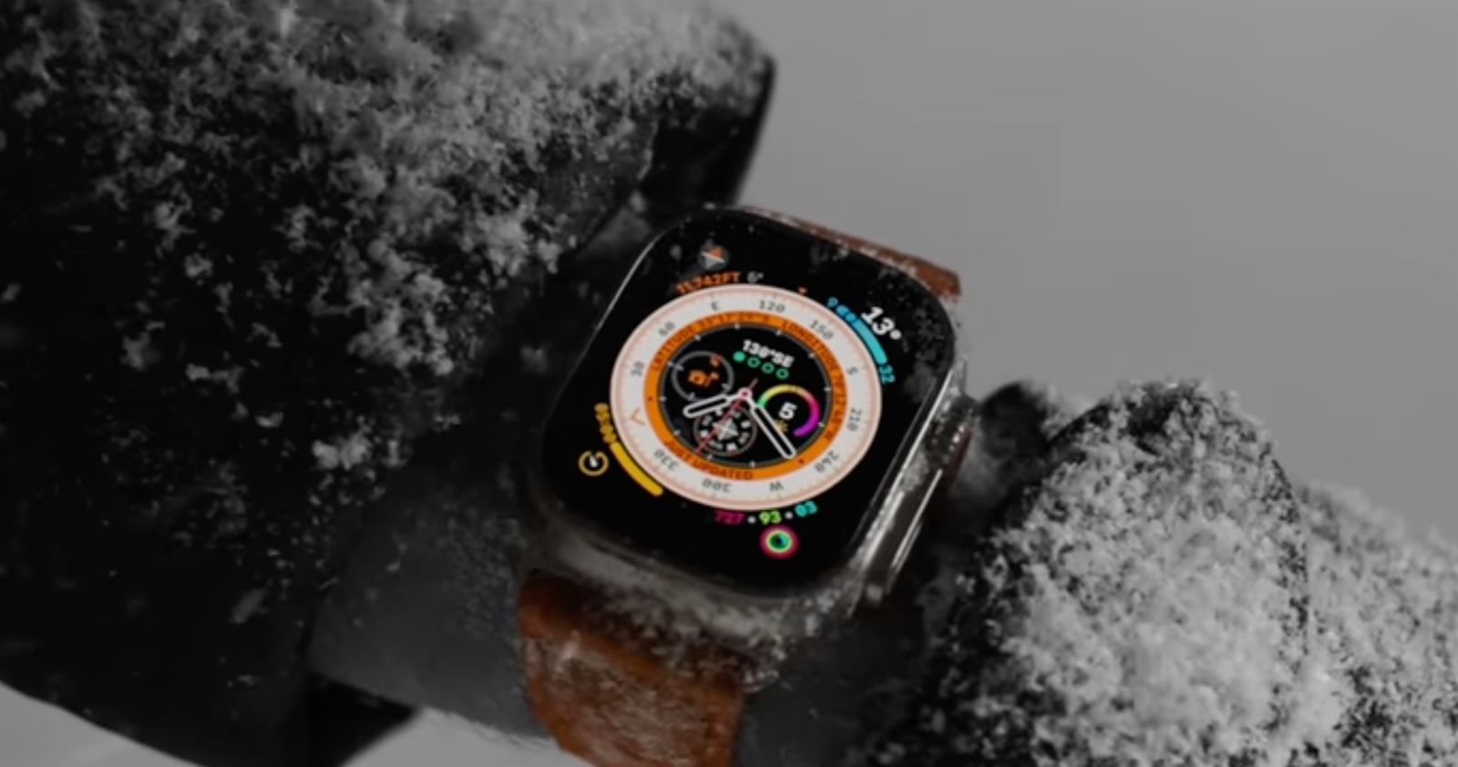 apple watch ultra snow قطب آی تی