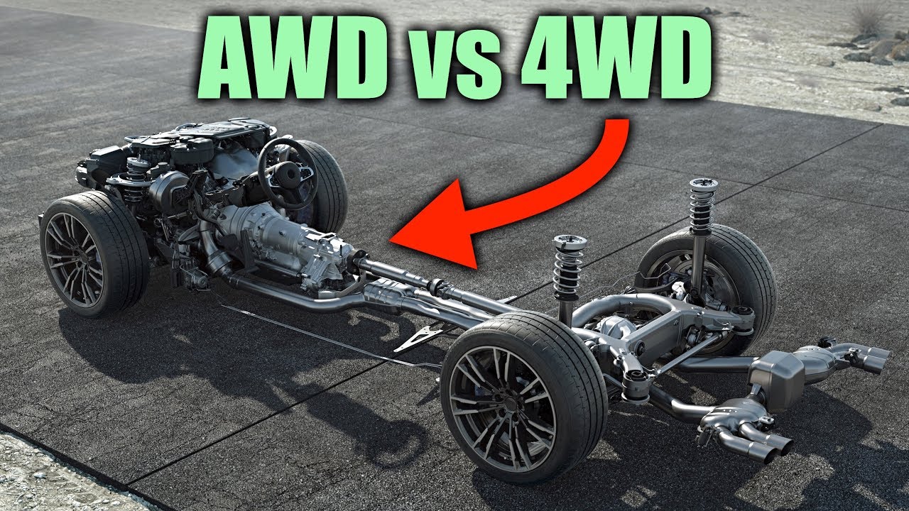تفاوت بین 4WD و AWD