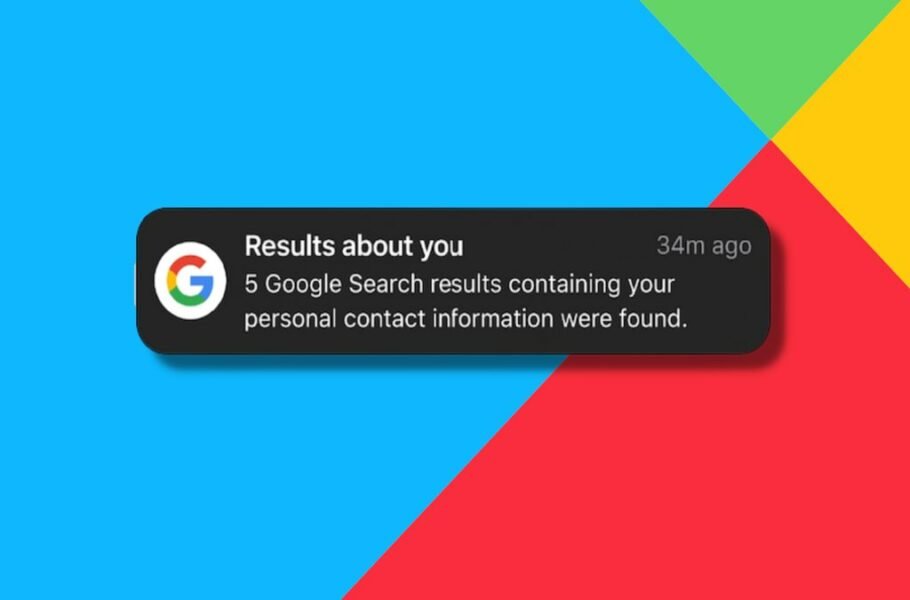 گوگل از 2023، نمایش اطلاعات شخصی در نتایج جستجو را به کاربران اطلاع می‌دهد
