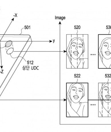 سامسونگ با دو دوربین زیر نمایشگر، سیستم تشخیص چهره جدیدی توسعه می‌دهد
