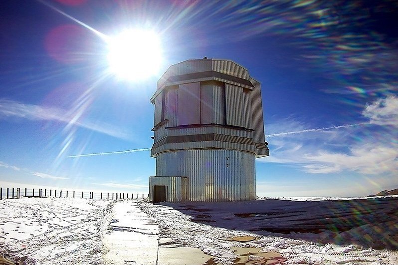 اولین تصویر رنگی تلسکوپ رصدخانه ملی ایران منتشر شد