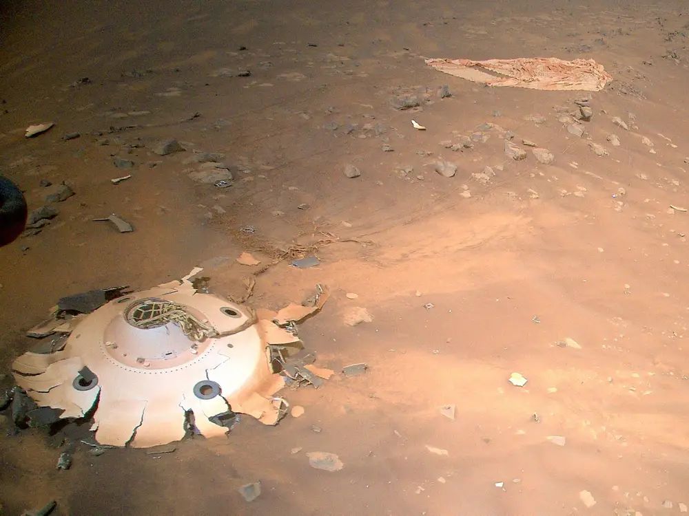 زباله در مریخ