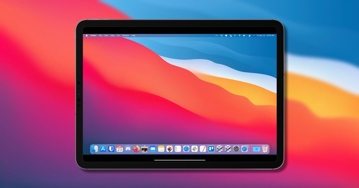 MacOS در iPad Pro