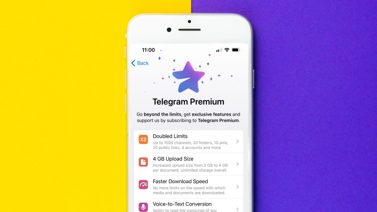 تلگرام هزینه اشتراک سرویس پریمیوم خود را در هند به نصف کاهش داد