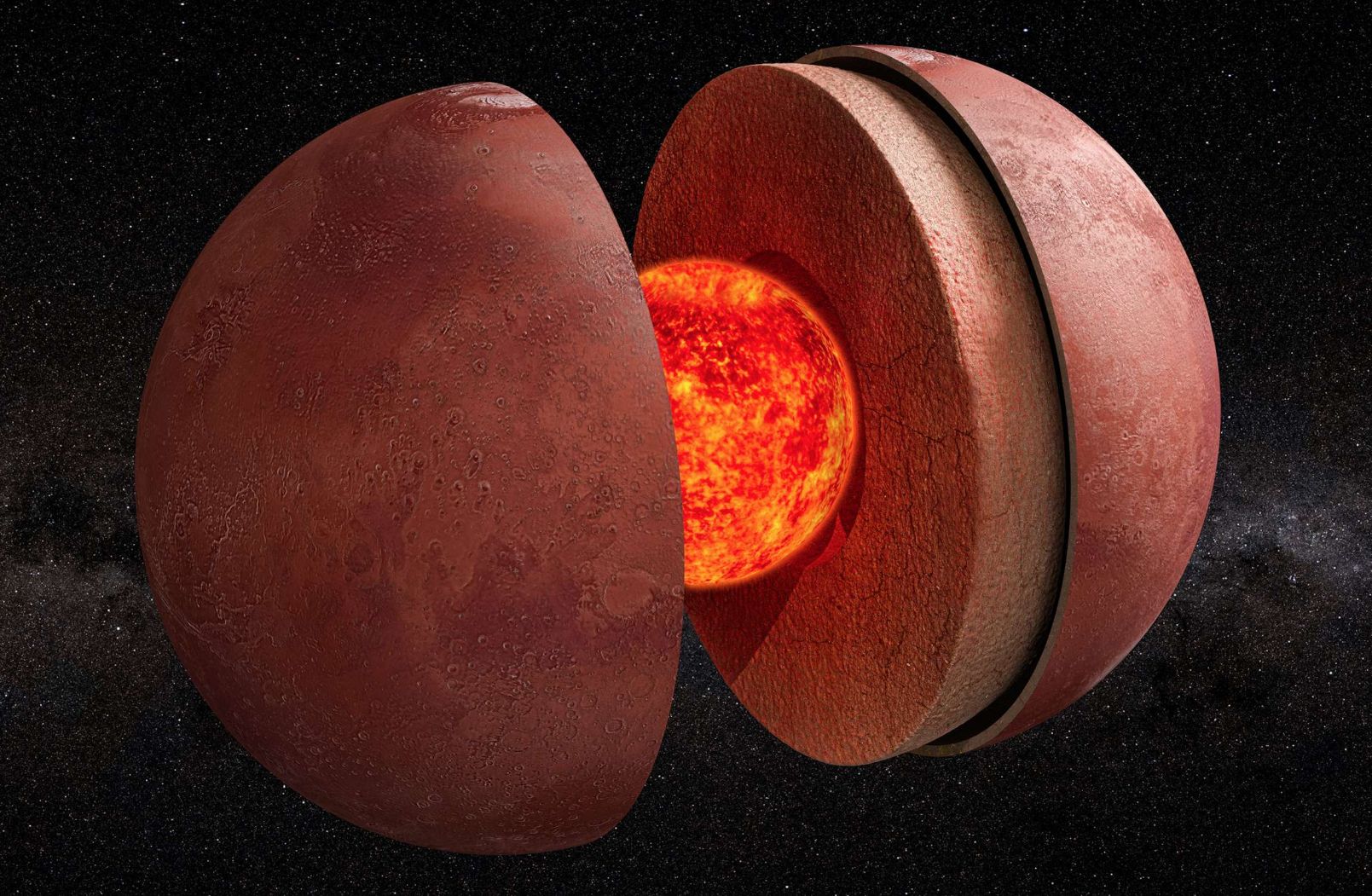 غافلگیری دانشمندان درباره منشأ پوسته مریخ