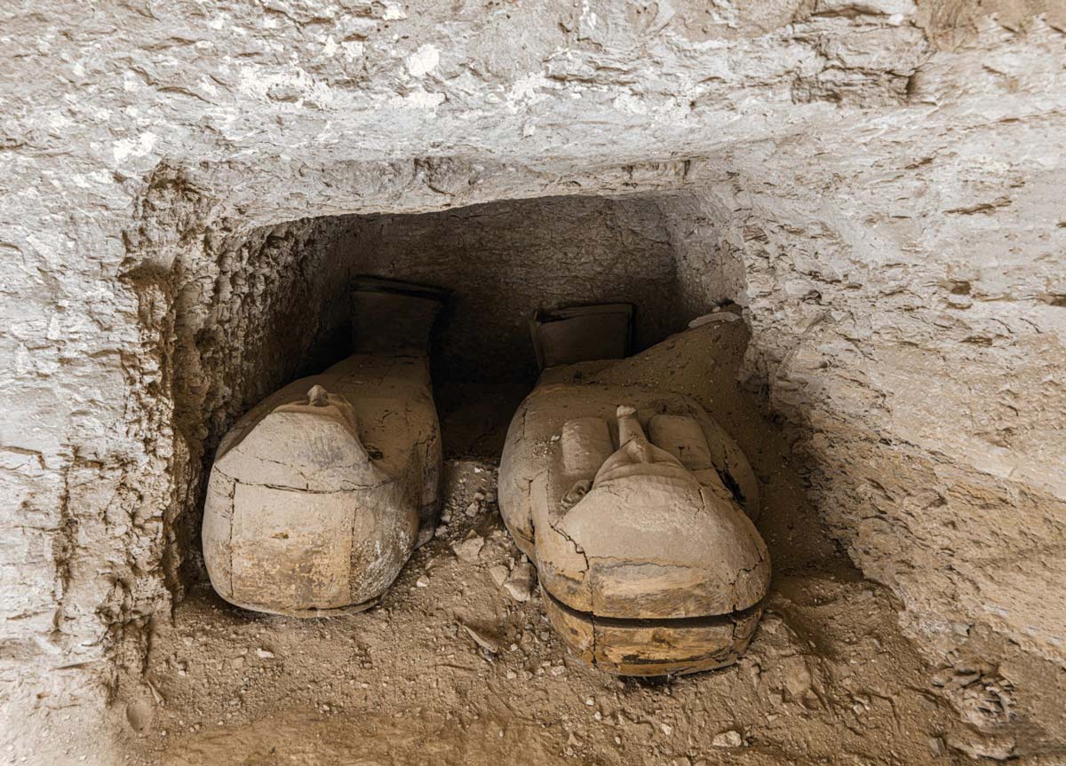 کشف صدها مومیایی و هرم یک ملکه در مصر