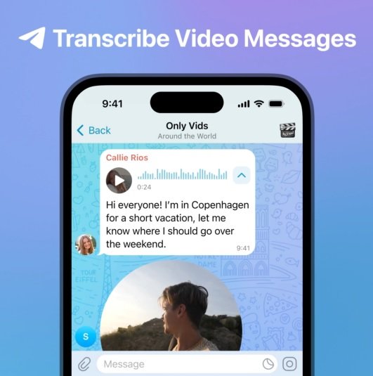 تبدیل پیام ویدیویی به متن تلگرام پریمیوم
