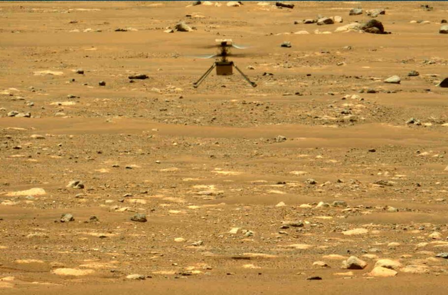 رکورد جدید هلیکوپتر ناسا؛ نبوغ به بالاترین ارتفاع از سطح مریخ در پروازهای خود رسید