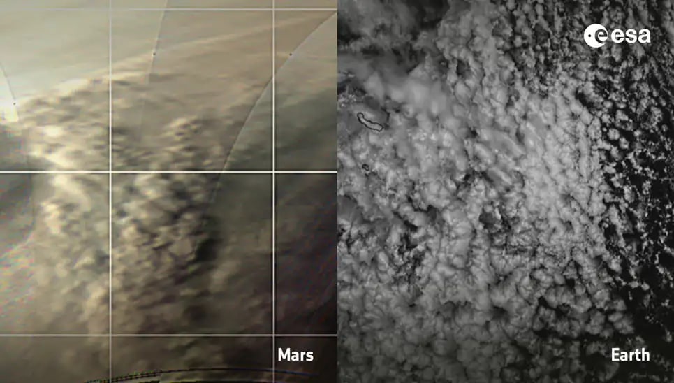 Mars Earth Clouds قطب آی تی