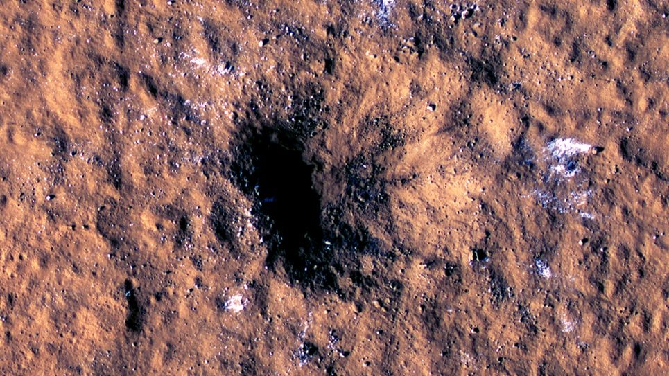 meteorite impact site قطب آی تی