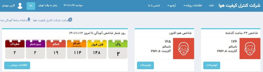 چرا آمار شرکت کنترل کیفیت هوا با آمار واقعی آلودگی هوا متفاوت است؟ قطب آی تی 11111 قطب آی تی