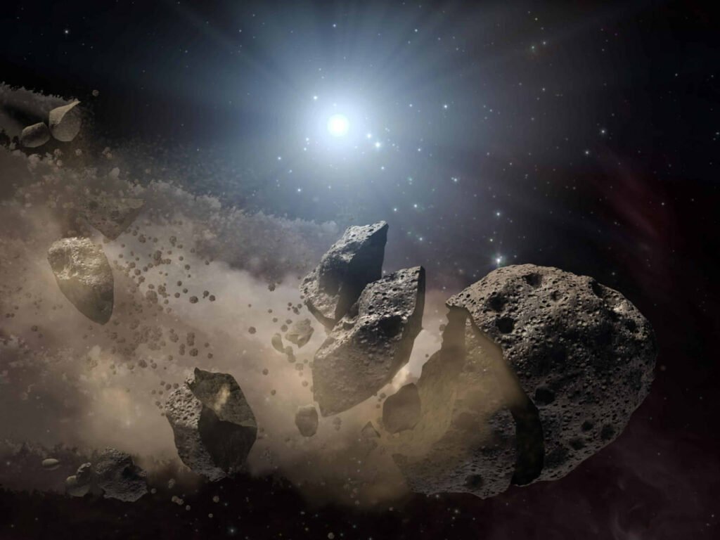 مواد معدنی سیارک‌ها