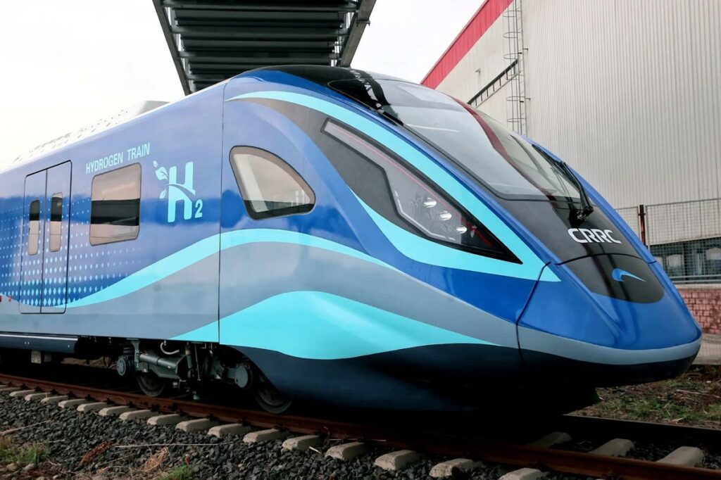 سریع‌ترین قطار سوخت هیدروژنی جهان در چین شروع به کار کرد