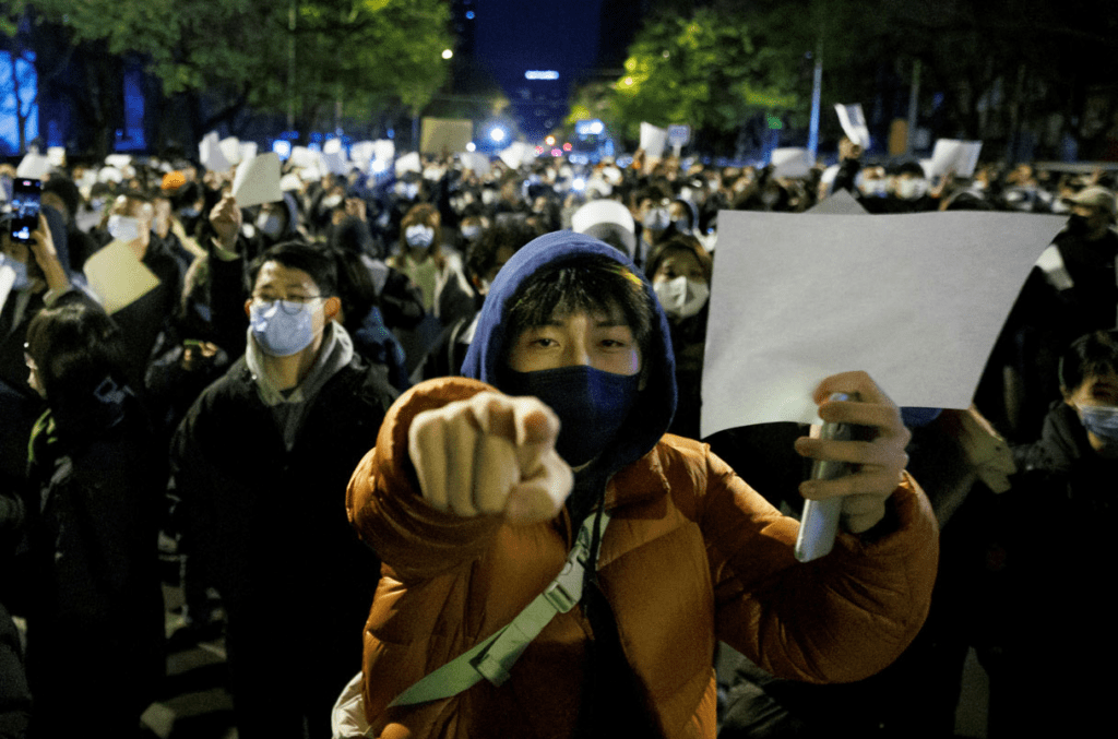 اعتراضات گسترده به سیاست کووید صفر در چین